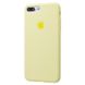 Чохол Silicone Case Full для iPhone 7 Plus | 8 Plus Mellow Yellow