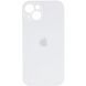 Чохол Silicone Case Full + Camera для iPhone 15 Plus White - ash-mobile.com.ua - фото 1