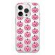 Чохол прозорий Print Halloween with MagSafe для iPhone 16e | 17e Pumpkin Pink