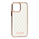 Чохол PULOKA Design Leather Case для iPhone 14 White