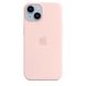 Чехол Silicone Case Full OEM для iPhone 14 Plus Chalk Pink