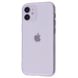 Чехол Crystal color Silicone Case для iPhone 12 MINI White