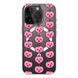 Чохол прозорий Print Halloween with MagSafe для iPhone 16e | 17e Pumpkin Pink