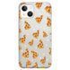 Чехол прозрачный Print FOOD для iPhone 13 Pizza - ash-mobile.com.ua - фото 1