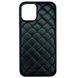 Чохол Leather Case QUILTED для iPhone 12 Black купити