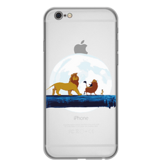 Чехол прозрачный Print Lion King для iPhone 6 Plus | 6s Plus Friends купить