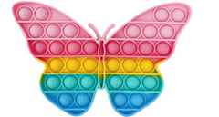 Pop-It іграшка Butterfly (Метелик) Light Pink/Blue купити
