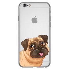 Чохол прозорий Print Dogs для iPhone 6 | 6s Dog купити