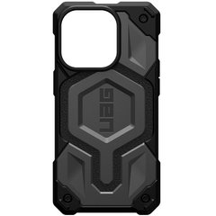Чохол UAG Monarch Pro with MagSafe Leather для iPhone 15 Plus Gray