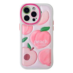 Чехол 3D Summer Case для iPhone 14 PRO Peach