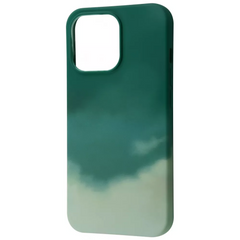 Чохол WAVE Watercolor Case для iPhone 13 MINI Dark Green/Grey