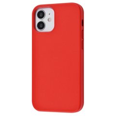 Чехол Leather Case with MagSafe для iPhone 12 MINI Red купить