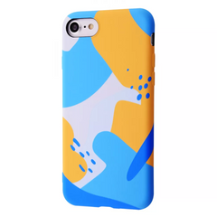 Чехол WAVE NEON X LUXO Minimalistic Case для iPhone 7 | 8 | SE 2 | SE 3 Blue/Yellow купить