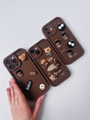 Чохол Pretty Things Case для iPhone 13 PRO Brown Baby - ash-mobile.com.ua - фото 3