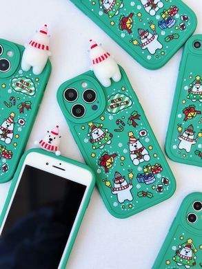 Чехол 3D New Year для iPhone X | XS Christmas Deers - ash-mobile.com.ua - фото 8