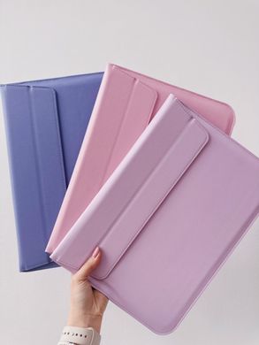 Кожаный конверт Leather PU для MacBook 13.3 Pink купить