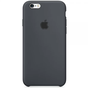 Чехол Silicone Case OEM для iPhone 6 | 6s Charcoal Grey - ash-mobile.com.ua - фото 1