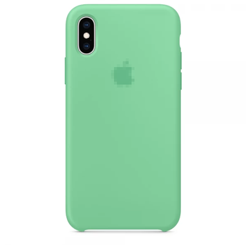 Чохол Silicone Case OEM для iPhone XS MAX Spearmint - ash-mobile.com.ua - фото 1