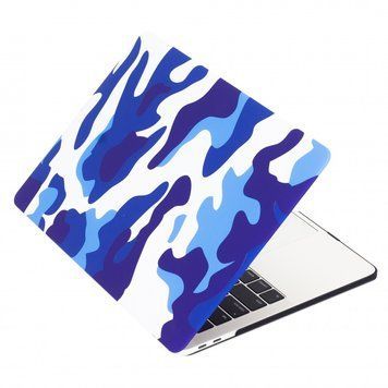 Накладка Picture DDC для MacBook New Air 13.3" (2018-2019) Blue Camouflage - ash-mobile.com.ua - фото 1