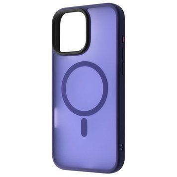 Чохол WAVE Matte Insane Case with MagSafe для iPhone 16 PRO Midnight Blue - ash-mobile.com.ua - фото 1
