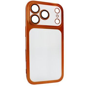 Чехол Titan Frame Matte PC Case для iPhone 17 PRO MAX Orange