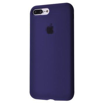 Чехол Silicone Case Full для iPhone 7 Plus | 8 Plus Midnight Blue - ash-mobile.com.ua - фото 1