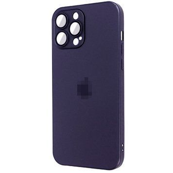 Чохол AG-Glass Matte Case для iPhone 15 Deep Purple - ash-mobile.com.ua - фото 1