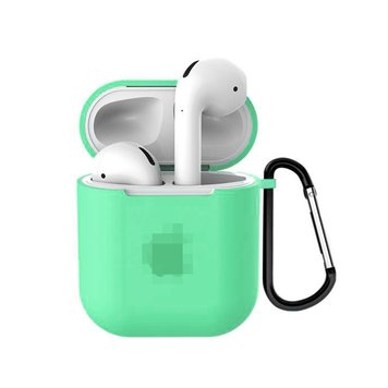 Чохол (яблуко) для AirPods 3 Spearmint - ash-mobile.com.ua - фото 1