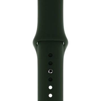 Ремінець Silicone Sport Band для Apple Watch 38mm | 40mm | 41mm Forest green розмір S - ash-mobile.com.ua - фото 1