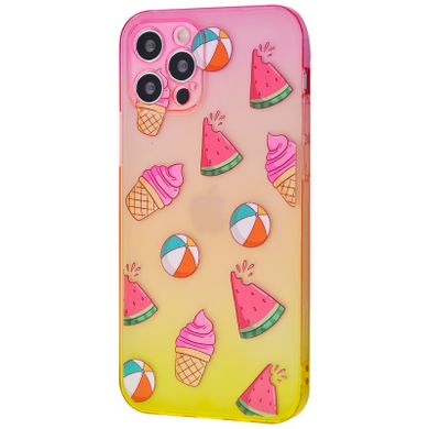 Чохол WAVE Gradient Sweet & Acid Case для iPhone XS MAX Ice cream/Watermelon купити