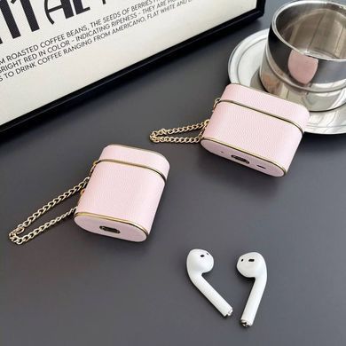 Чохол PC Leather Case для AirPods 4 Pink - ash-mobile.com.ua - фото 7
