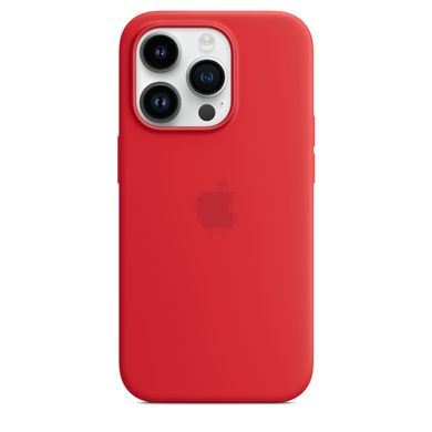 Чохол Silicone Case Full OEM+MagSafe для iPhone 14 PRO MAX (PRODUCT) Red