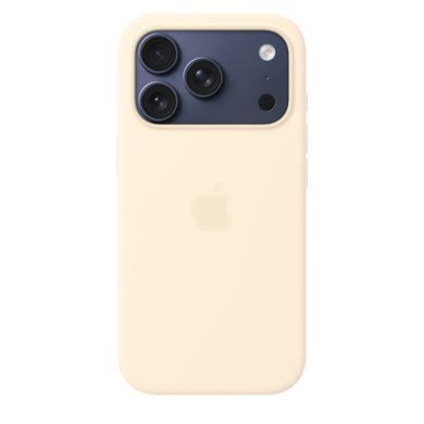 Чехол Silicone Case with MagSafe OEM для iPhone 17 PRO Vanilla