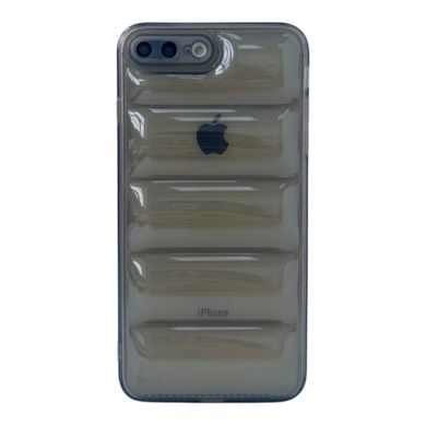 Чохол Silicone Inflatable Case для iPhone 7 Plus | 8 Plus Transparent Gray купити