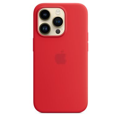 Чехол Silicone Case Full OEM+MagSafe для iPhone 14 PRO MAX (PRODUCT) Red - ash-mobile.com.ua - фото 2