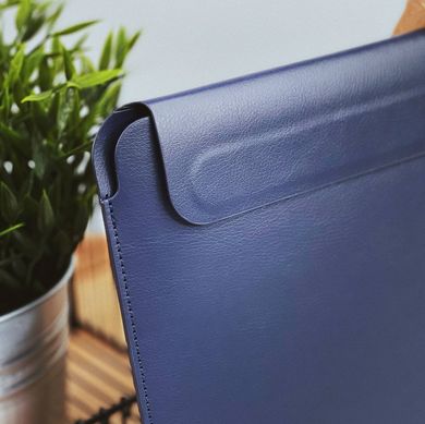 Кожаный конверт Wiwu skin Pro 2 Leather для Macbook 15.4 Blue купить