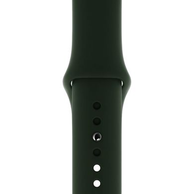 Ремінець Silicone Sport Band для Apple Watch 38mm | 40mm | 41mm Forest green розмір S купити