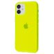 Чехол Crystal color Silicone Case для iPhone 12 MINI Yellow