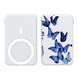 Портативная Батарея JJT-A27 MagSafe 10000mAh Print Butterfly Blue - ash-mobile.com.ua - фото 1