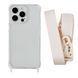 Чохол прозорий з ремінцем для iPhone 12 MINI Antique White - ash-mobile.com.ua - фото 1
