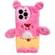 Чехол Cute Rabbit Plush Case для iPhone XR Pink