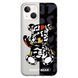 Чехол прозрачный Print Robot Bear для iPhone 14 Plus Black - ash-mobile.com.ua - фото 1