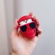 Чохол 3D для AirPods 1 | 2 Scull Red