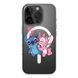 Чохол прозорий Print Blue Monster with MagSafe для iPhone 17 PRO Angel kiss