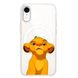 Чехол прозрачный Print Lion King with MagSafe для iPhone XR Simba Evil купить
