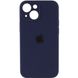 Чехол Silicone Case Full + Camera для iPhone 14 Plus Midnight Blue