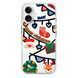 Чохол прозорий Print NEW YEAR with MagSafe для iPhone 17 Wow Merry Christmas