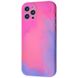 Чехол WAVE Watercolor Case для iPhone 12 Pink/Purple купить