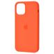 Чехол Silicone Case Full для iPhone 16 Plus Orange