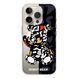 Чохол прозорий Print Robot Bear with MagSafe для iPhone 16e | 17e Black - ash-mobile.com.ua - фото 1